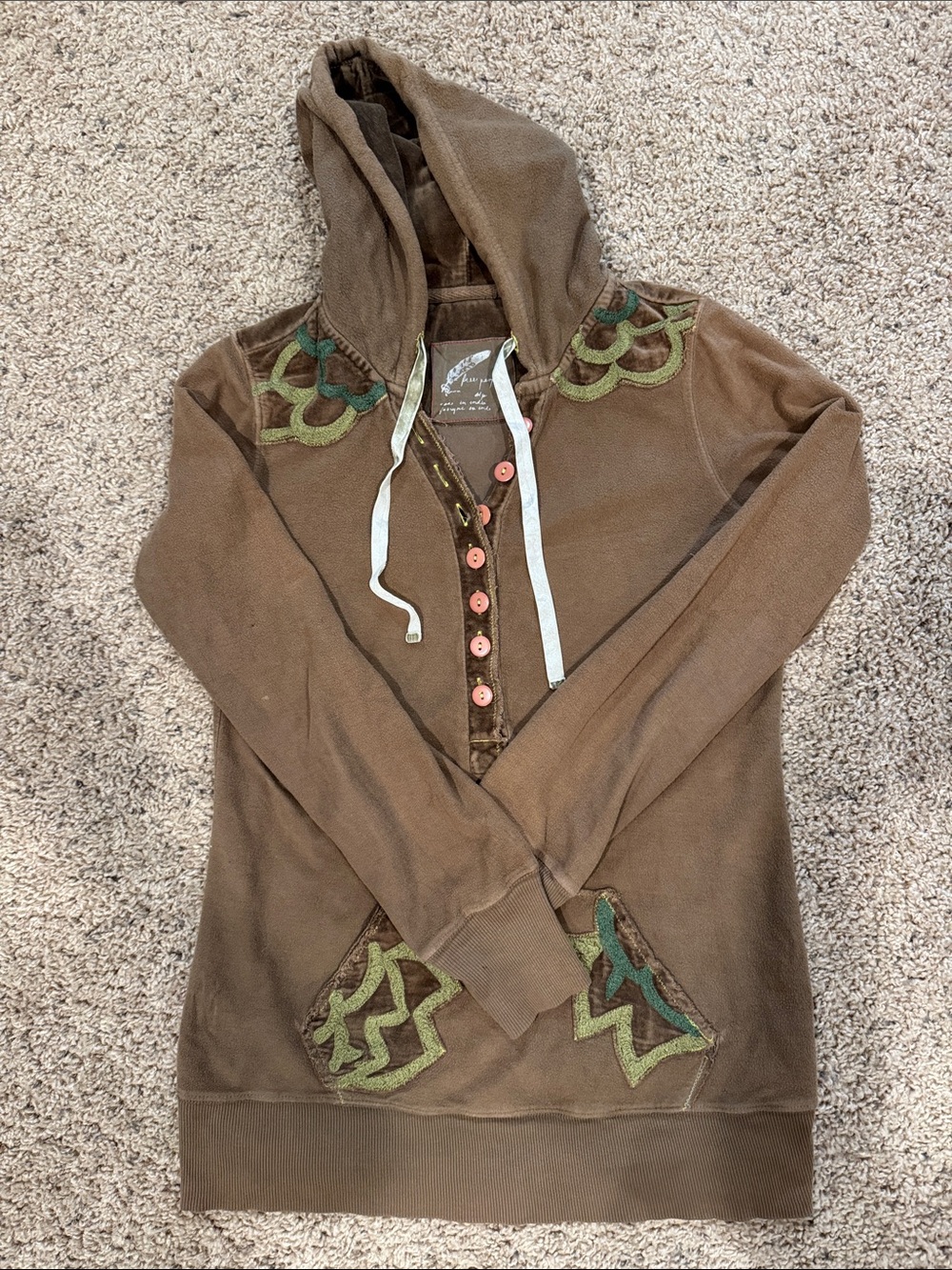 Free people hoodie size small